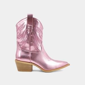 NEW SHU SHOP zahara western boots in pink